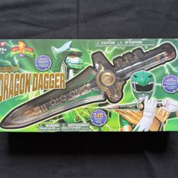 Brand New Bandai Mighty Morphin Power Rangers Legacy Dragon Dagger