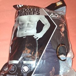 Men's Boxer Briefs Size 3XL 