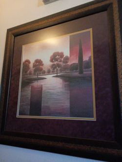 Beautiful Framed Wall Art – Large Landscape Picture