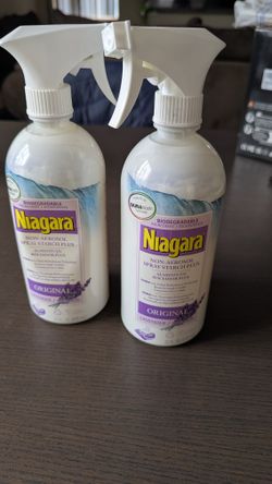 (One) Biodegradable Non-Aerosol STARCH Spray
