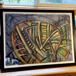 Joseph de La Torre Framed Original Abstract Painting