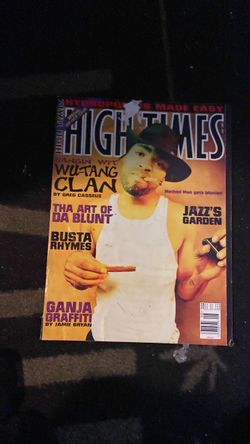 High Times Magazine Wu-Tang Clan Special Hip-Hop Issue