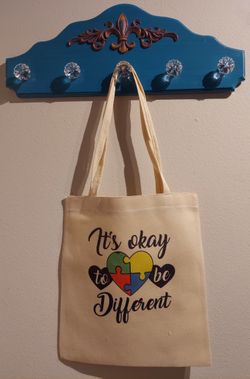 PRINTED CLOTH TOTE BAG $7