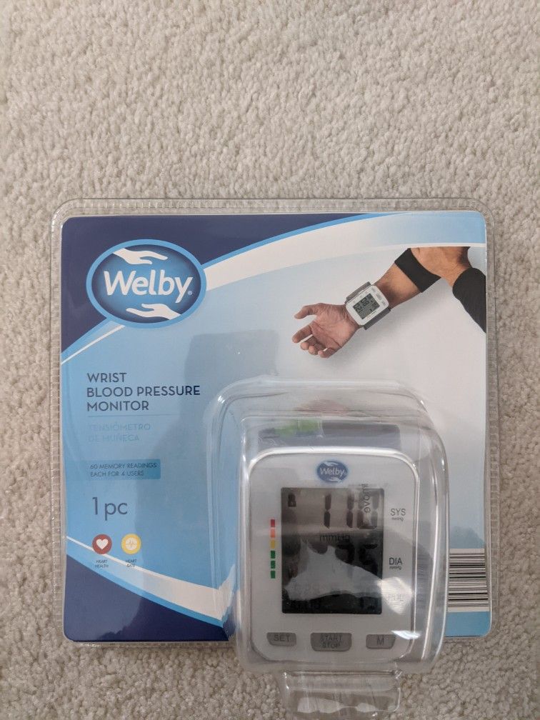 Blood Pressure Monitor / Wrist Type (Brand New)
Multiple units available.