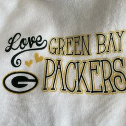 NFL Baby Newborn * Love Green Bay Packers . New