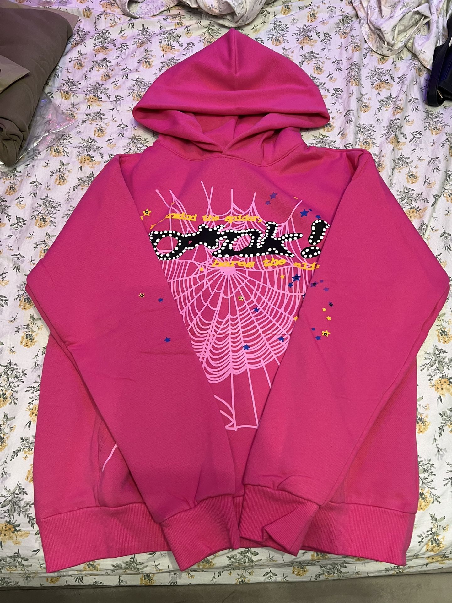 Pink Sp5der Hoodie