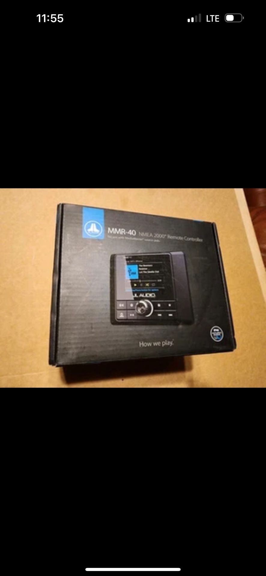 JL Audio MMR-40 Marine Wired NMEA 2000 Remote Control For MediaMaster Receivers