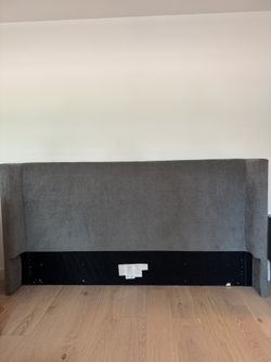West Elm King Headboard