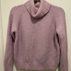 Forever 21 Turtle Neck Light Pink Kneat 
