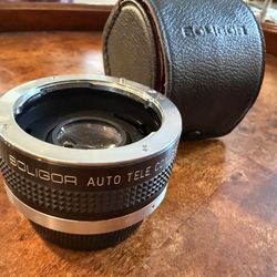 Soligor Auto tele 2x Pentax Lens