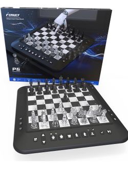  Electronic Chess Set, Computer Chess Game, Chess Set Board Game, Electronic Chess Game, for Beginners & Improving Chess Players, Great Partner for Pl