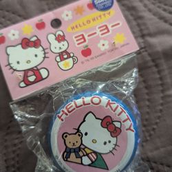 97 Sanrio Hello Kitty Japan Blue Yo Yo