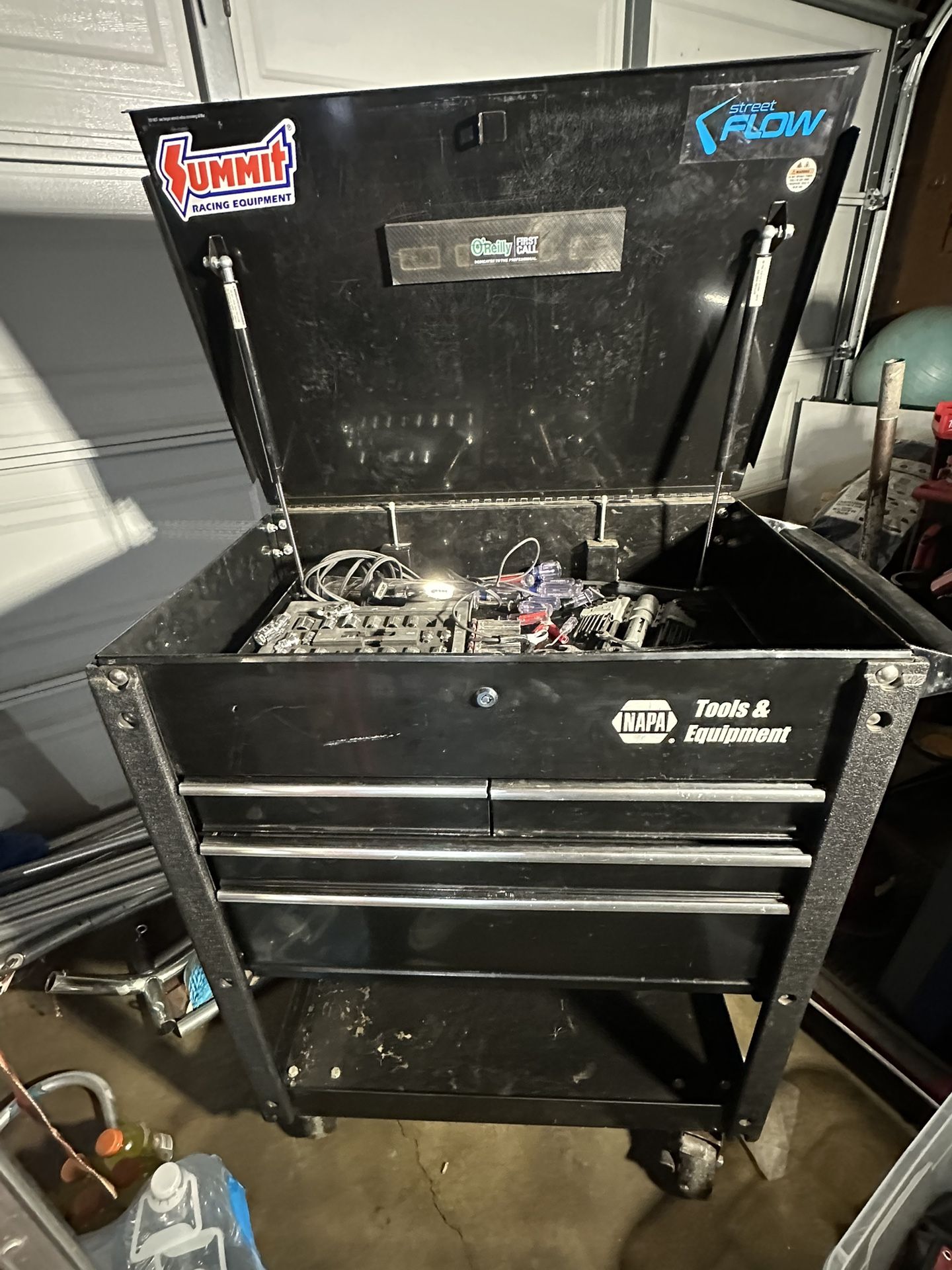 Tool Box With Some Tools Come With 1 Key