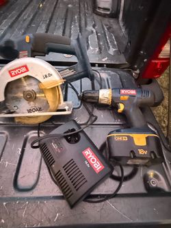 Ryobi 18 V drill