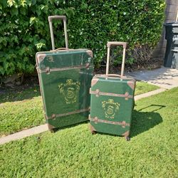 Harry Potter Slitherin Luggage (Never Used!)