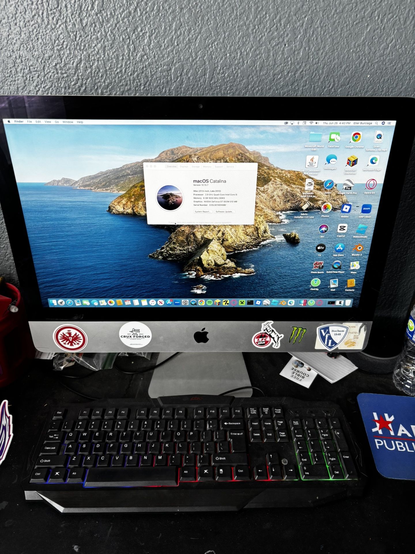 π» Apple iMac 21.5β (2012) β Great Condition + Keyboard & Mouse