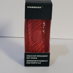 Starbucks Cold Cup Keychain 