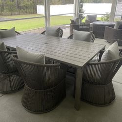  New Patio Furniture 6 Sets Table and 5 Seat Fire Pit Group (separate or as a set)