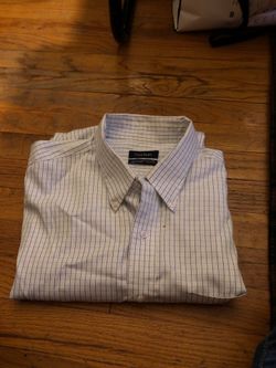 Men dress shirt size Large