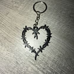 Karol G Keychain Heart 