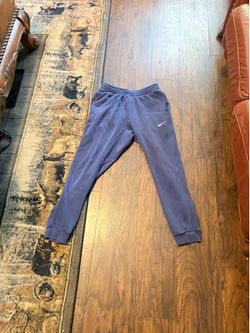 Dark blue Nike joggers