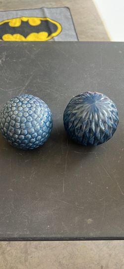 Blue balls set of 2