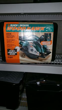 Black & Decker woodhawk c2020 circular saw