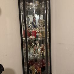 Glass Display Corner Cabinet 