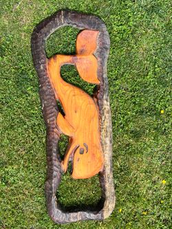 Whale art barn cabin decor happy whale vintage wood carving