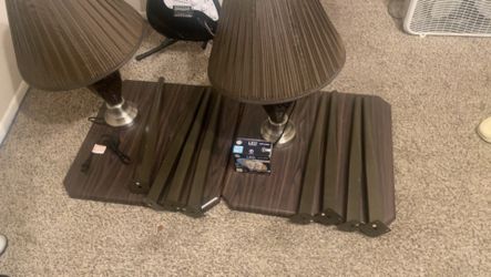 Lamp And Desk Set