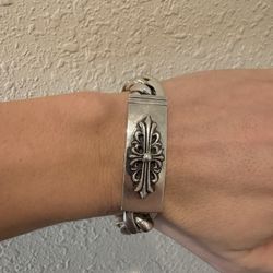 Chrome Hearts Floral Id Bracelet