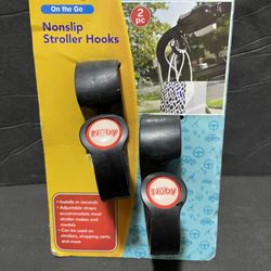 Nuby Stroller Hooks 2 Pack Brand New 