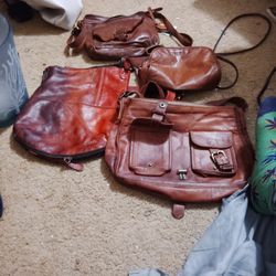 set of four purses