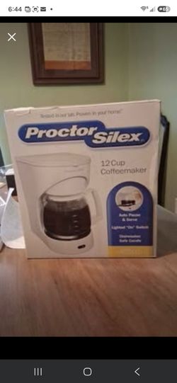 Brand New Proctor Silex 12 cup Coffeemaker