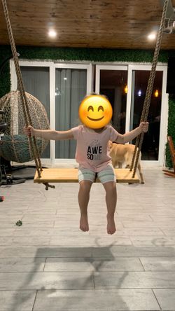 Teakwood costume made swing