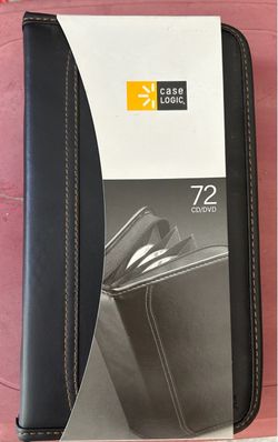 Case Logic 72-Capacity CD/DVD Wallet (Model KSW64 Black)