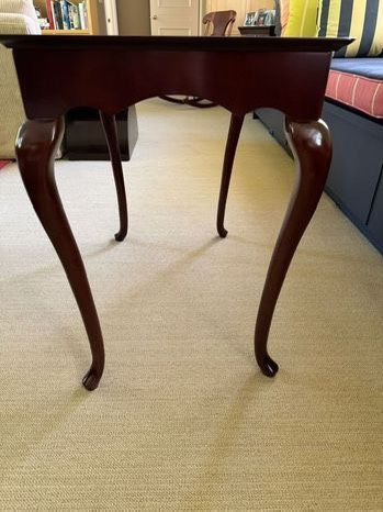 Vintage Bombay Company Side/End Table – Solid Cherry Wood