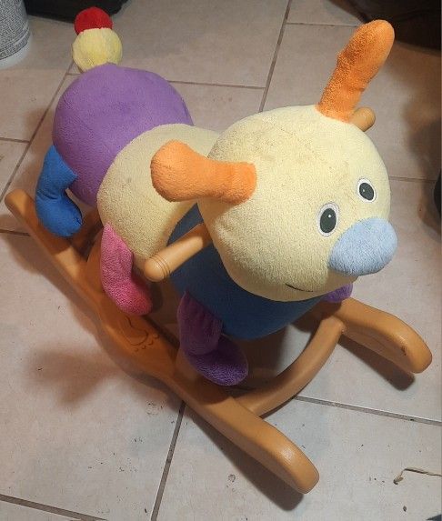 Kids Rocking Caterpillar