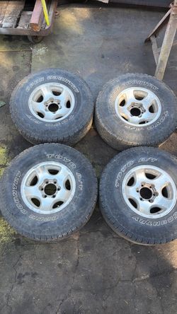 Toyota 80 series wheel set