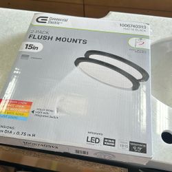 2 pack flush mounts lights 15 in $49