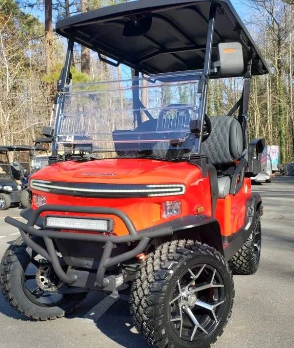 2025 Denago Nomad XL 4-Passenger Lifted 48-Volt Lithium Golf Cart