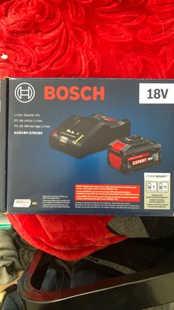 Bosch 18V 8Ah Li-Ion Starter Kit GXS18V-27N18X