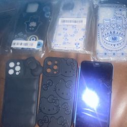 iPhone 12 Pro Max Cases Evil Eye & Hello Kitty