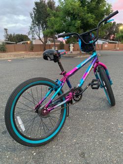 20" Kent Illusion BMX Bicycle, Fits Riders 4'2"-5', Blue/Purple, Child, Unisex