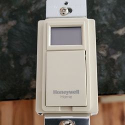 Honeywell Programmable 7day Wallswitch