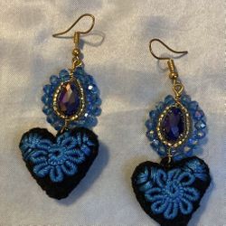 Mexican Embroidered Earrings