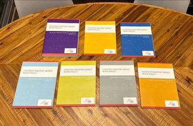 ATI RN Content Mastery Series Complete Review Module 9-book set.