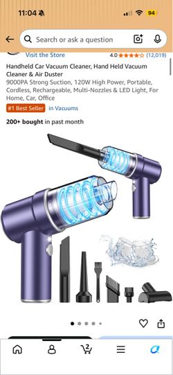 Portable Car Vacuum
