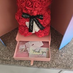 Rose Teddy Bear