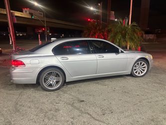 BMW 7 Series Silver Sedan